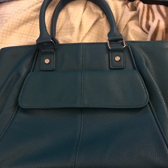 Emerald Green/Blue Crossbody Bag - Jewell - Picture 3 of 5